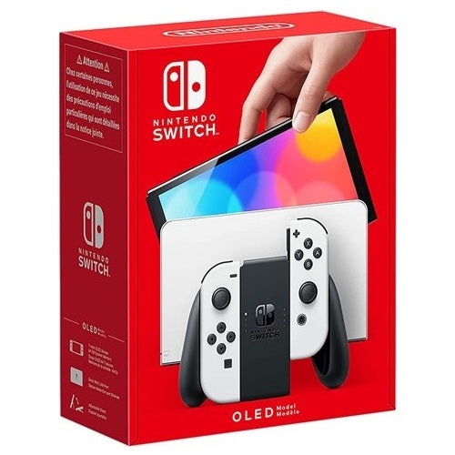 Nintendo Switch OLED White with White Joy-Cons Unboxed Preowned