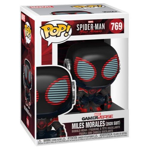 Funko Pop! Spider-Man Miles Morales [769] Miles Morales (2020 Suit) (3+) Preowned