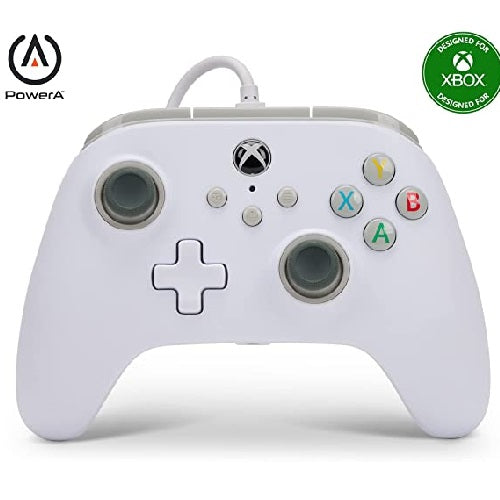 Value Xbox One PowerA Wired Controller White Preowned