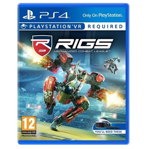 PS4 - Rigs Mechanized Combat League (7) Preowned