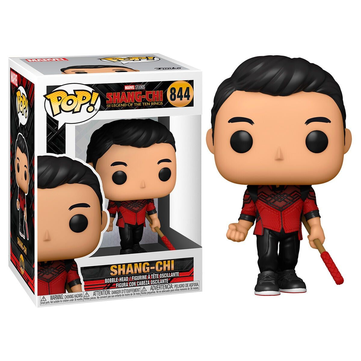 Funko Pop! - Shang-Chi And The Legend Of The Ten Rings [844] Shang-Chi (3+) Preowned