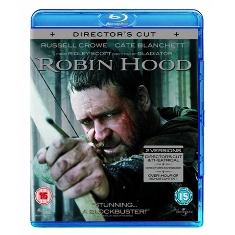 Blu-ray - Robin Hood (15) Preowned