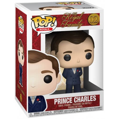 Funko Pop! - Royals [02] Prince Charles (3) Preowned