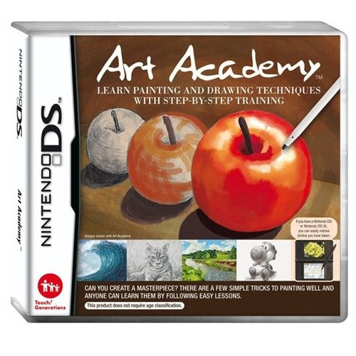 DS - Art Academy - Learn Painting & Drawing (3+) Preowned