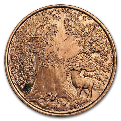 1oz Copper Round Nordic Creatures: Garm
