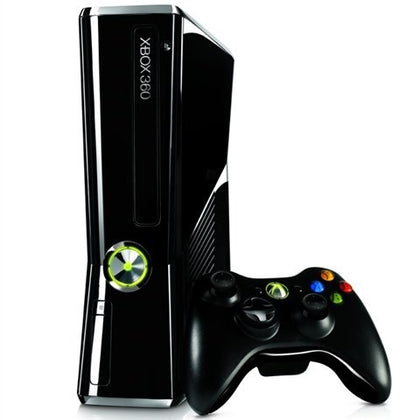 Xbox 360 Slim 250GB Console Black Unboxed Preowned