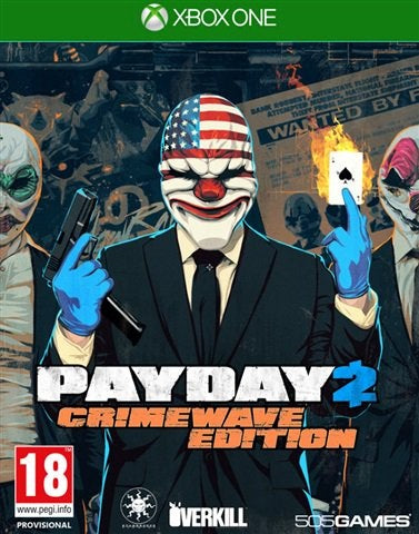 Xbox One - Payday 2  Crimewave (18) Preowned