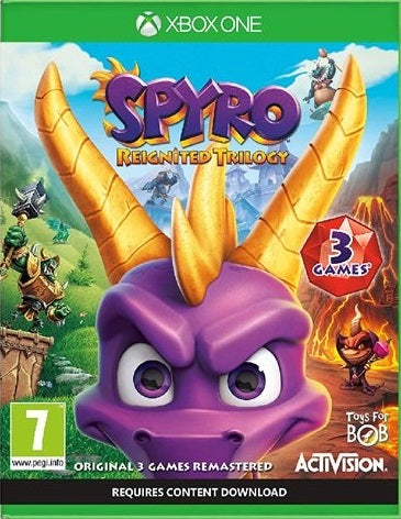 Xbox One - Spyro Reignited Trilogy (7) Preowned