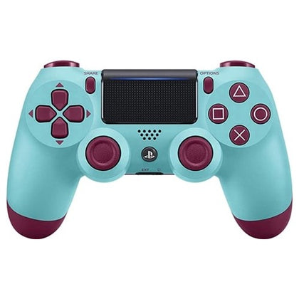 Official Playstation 4 V2 Berry Blue Controller Preowned