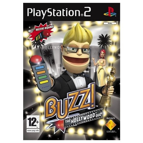 PS2 - Buzz! The Hollywood Quiz (12+) Preowned