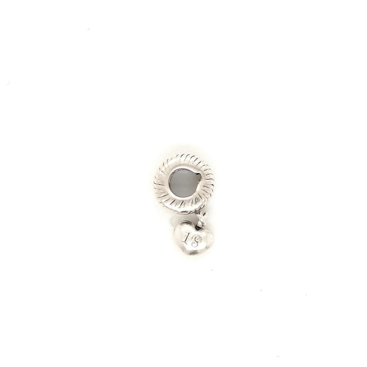 925 Silver Pandora 18 Heart Charm Approx 2.1g Preowned