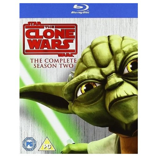 Blu-Ray - Star Wars The Clone Wars Season Two (PG) Preowned