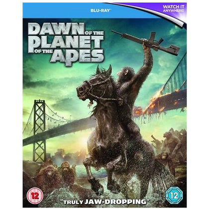 Blu-Ray - Dawn Of The Planet Of The Apes (12) Preowned