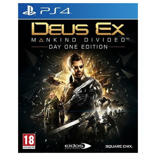 PS4 - Deus EX Mankind Divided (18) Preowned