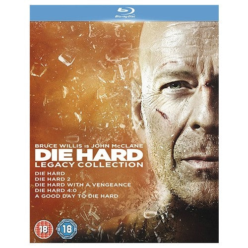 Blu-Ray Boxset - Die Hard Legacy Collection (18) Preowned