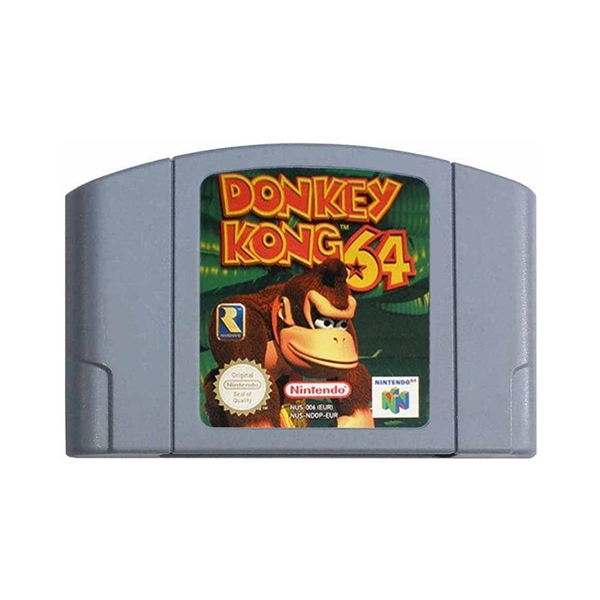 N64 - Donkey Kong 64 Without Expansion Pak (7) Unboxed Preowned