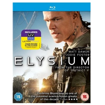 Blu-Ray - Elysium (15) Preowned