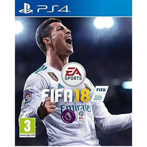 PS4 - Fifa 18 (3) Preowned