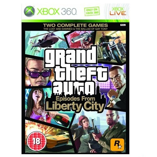 Xbox 360 - Grand Theft Auto Episodes From Liberty City (18) Preowned