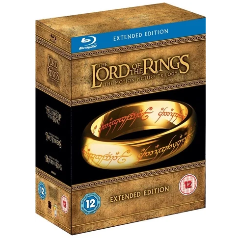 Blu-Ray Boxset - The Lord of the Rings Trilogy Extended Edition (12) Preowned