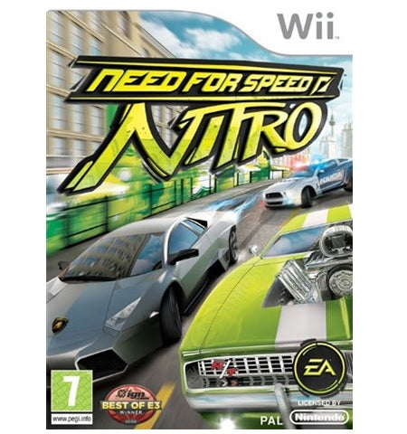 Wii - Need For Speed Nitro (7) Preowned