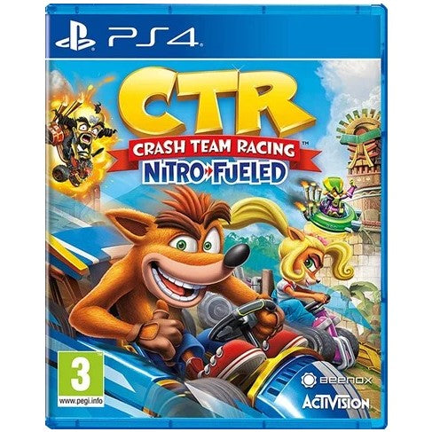 PS4 - CTR Crash Team Racing Nitro Fueled (3) Preowned