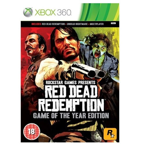 Xbox 360 - Red Dead Redemption Game Of The Year Edition (18) Preowned