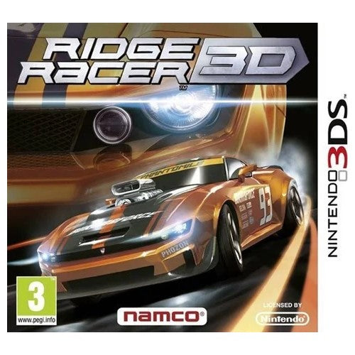 3DS - Ridge Racer 3D (3) Preowned