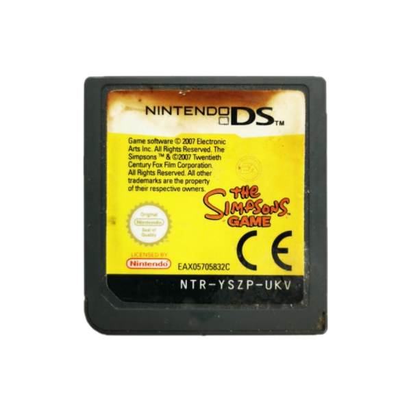 DS - The Simpsons Game (12+) Unboxed Preowned