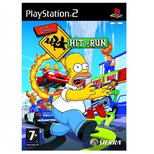 PS2 - The Simpsons: Hit And Run (7+) Preowned