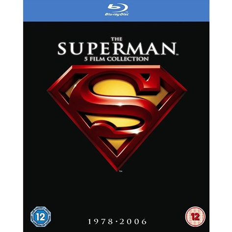 Blu-Ray - Superman Collection 1978 - 2006 (12) - Preowned