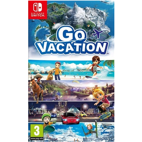 Switch - Go Vacation (3) Unboxed Preowned