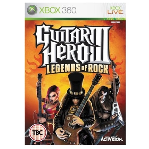 Xbox 360 - Guitar Hero III Legends Of Rock (12) Preowned