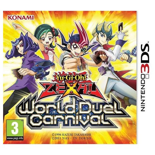 3DS - Yu-Gi-Oh! Zexal World Duel Carnival (3) Preowned