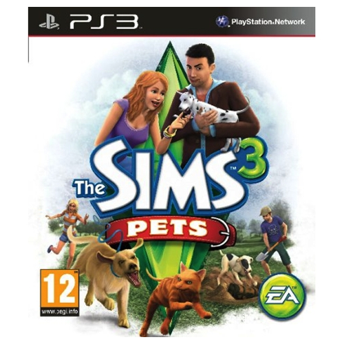 PS3- The Sims 3 Pets (12) Preowned