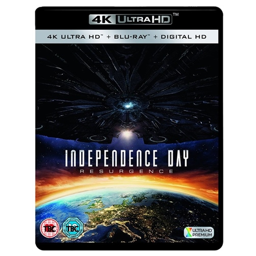 4K Blu-Ray - Independence Day Resurgence (12) Preowned
