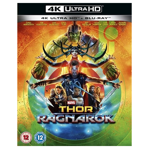 4K Blu-Ray - Thor Ragnarok (12) Preowned